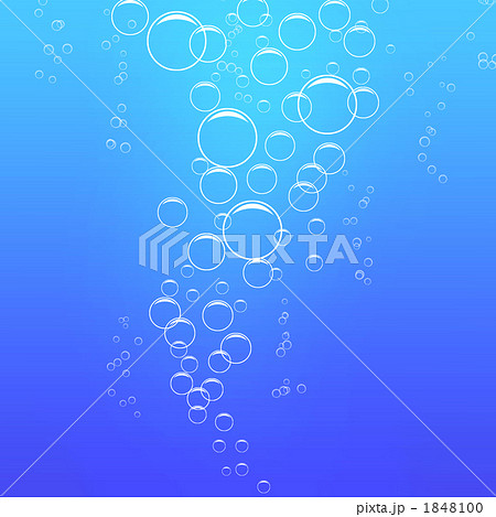 バブルのイラスト素材