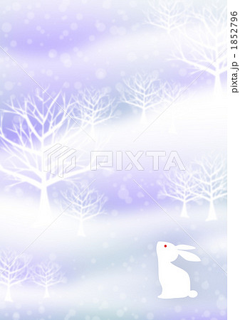 雪原のうさぎ 1852796