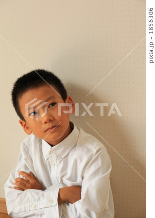 腕を組む男の子　３ 1856306