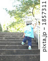 ゆっくりと階段を登る男の子 1857311