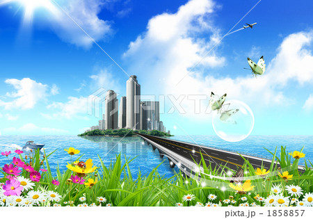 道路/背景_k_541669 1858857