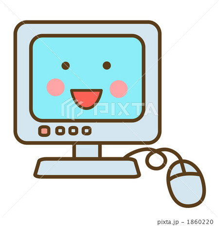 笑顔のPCモニタ 笑顔のPCモニタ 1860220