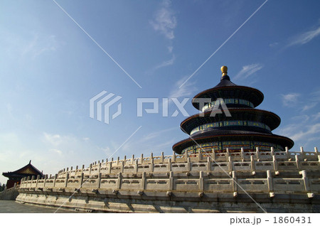 天壇公園の祈年殿（中国北京市） 1860431