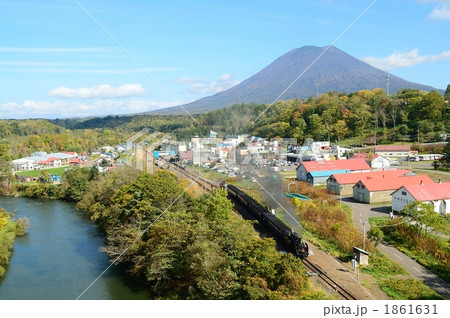 蝦夷富士とＳＬ 1861631