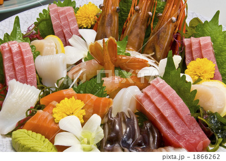 豪華刺身　盛り合せアップ 1866262