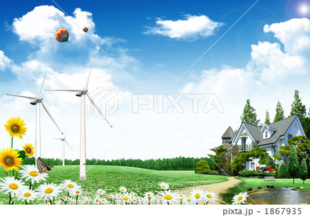 風景と住宅_k_623832 1867935
