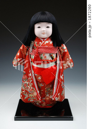市松人形 日本人形 工芸品の写真素材