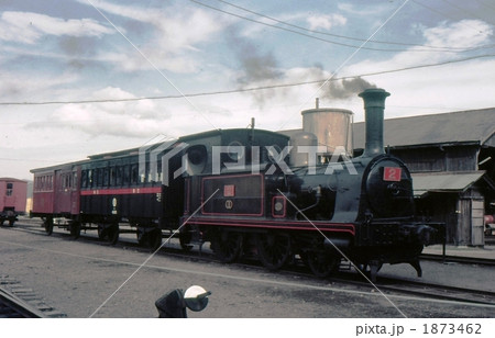 昭和45年加悦鉄道の蒸気機関車。 1873462