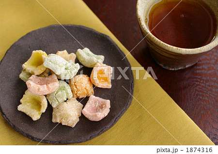 おかき＆お茶 1874316