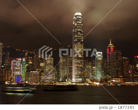 香港島の夜景 香港島の夜景 1877285