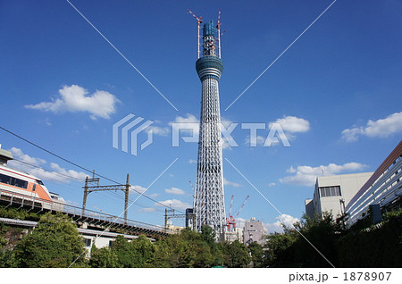 東部伊勢崎線と東京スカイツリー 1878907