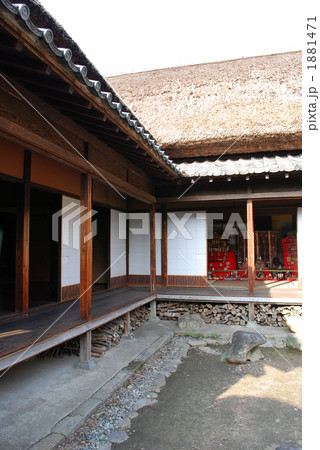 大原邸　杵築市の観光スポット　縁側 1881471