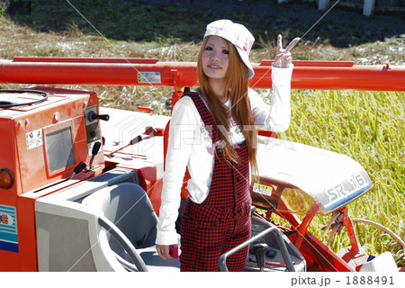 農業少女 俯瞰 農業少女 俯瞰 1888491