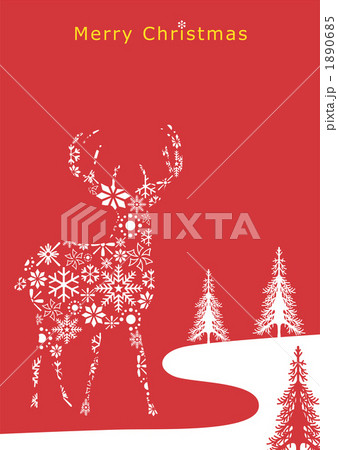 トナカイXmas縦２ 1890685