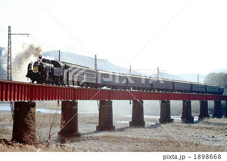 賀正のヘッドマ-クをつけた蒸気機関車 大井川鉄道 賀正のヘッドマ-クをつけた蒸気機関車 大井川鉄道 1898668