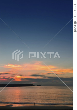入田浜　朝焼け 1904094