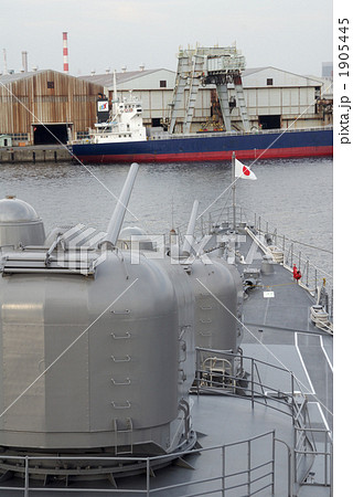 護衛艦ひえいの大砲 1905445