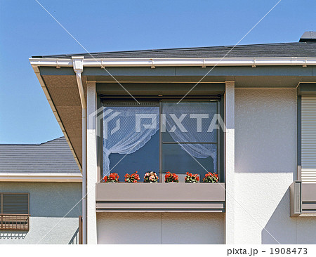 住宅外観フラワーポット 1908473