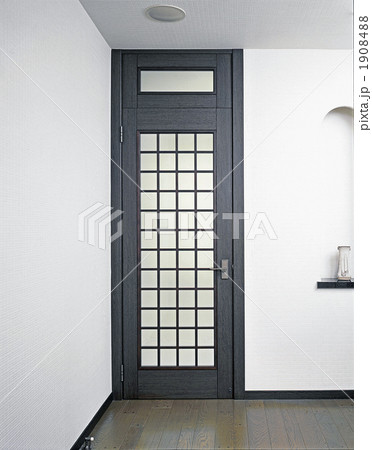 ランマー・格子ガラス室内ドア 1908488