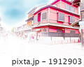 京都　花見小路　デジタルアート 1912903