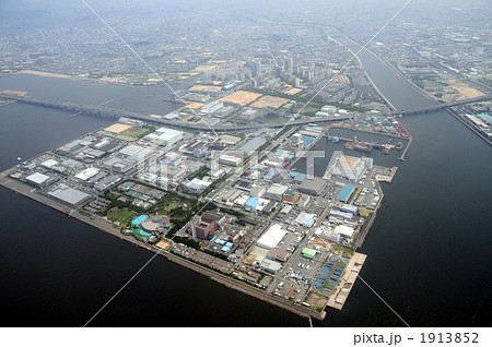 西宮市鳴尾浜を空撮 1913852