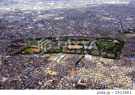 深北緑地を空撮 1913861