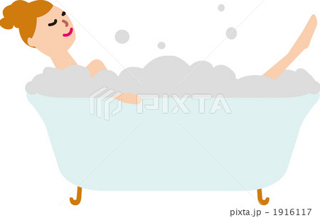 入浴する女性 1916117