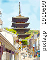 八坂の塔　デジタルアート 1919699
