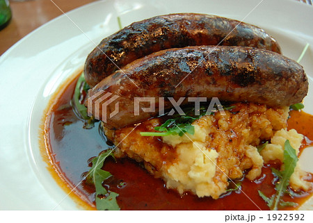 オーストラリアで外食:ラムのソーセージ オーストラリアで外食:ラムのソーセージ 1922592