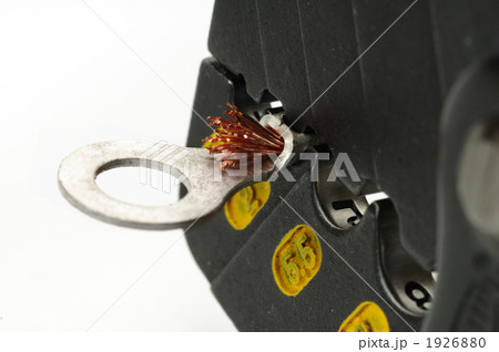 電線に圧着端子をつける工具 1926880