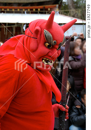 石清水八幡宮の節分　赤鬼 1927749