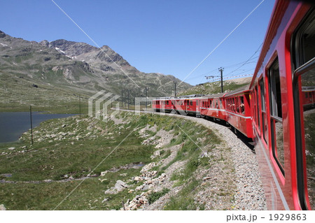 スイス　レーテッシュ鉄道ベルニナ線 1929863