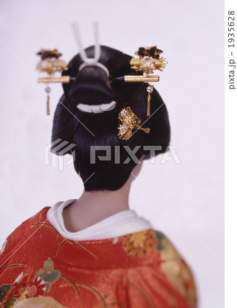 花嫁衣裳 和装の写真素材