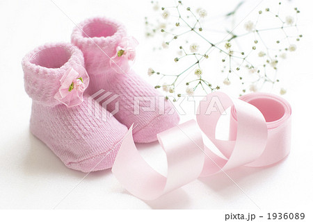 ベビーシューズ／ピンク 1936089