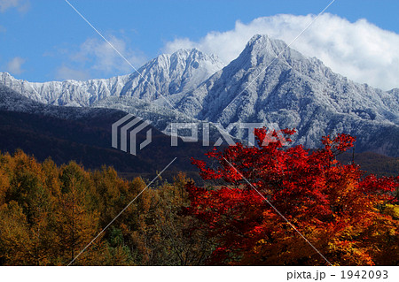 八ヶ岳初冠雪 八ヶ岳初冠雪 1942093