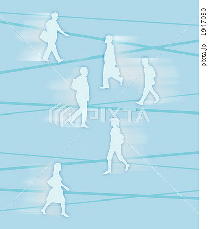 人物シルエット 1947030