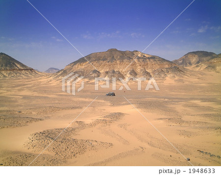 エジプト　バハレイアオアシス　黒砂漠 1948633