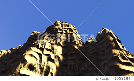 岩山 山岳 山のイラスト素材