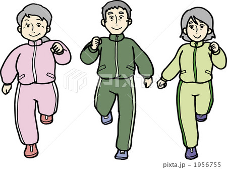 シニアもジョギング 1956755