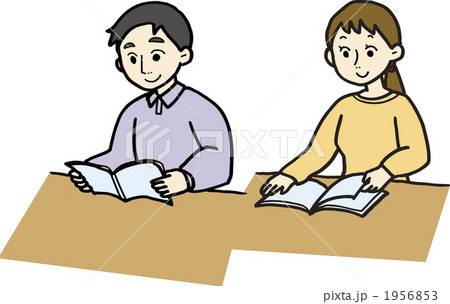 読書・勉強／お手軽素材集CD-ROM　イラスト家族vol.1 1956853