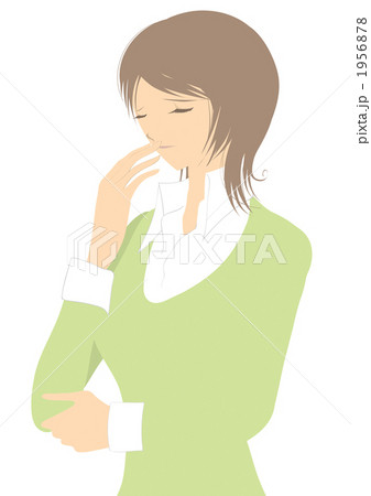 体調不良の女性 体調不良の女性 1956878
