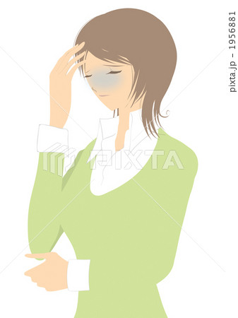 体調不良の女性 1956881