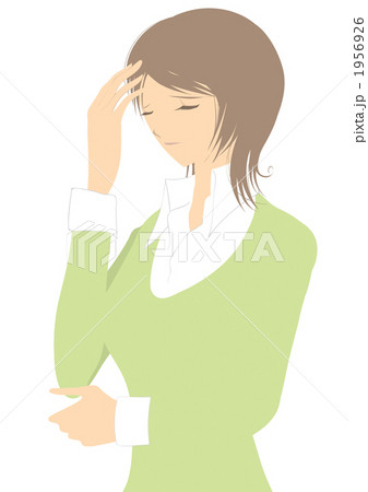 体調不良の女性 体調不良の女性 1956926