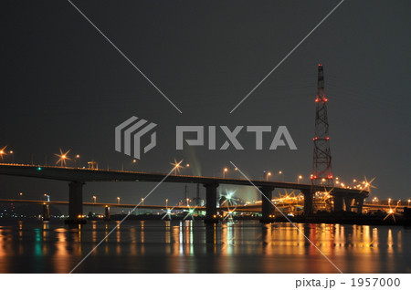 海田大橋の夜景 海田大橋の夜景 1957000