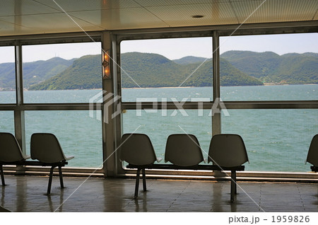 本四フェリーの客室ベンチ 1959826
