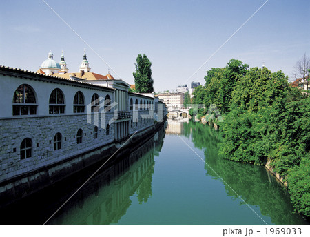 リュブリャーナの町並み 1969033