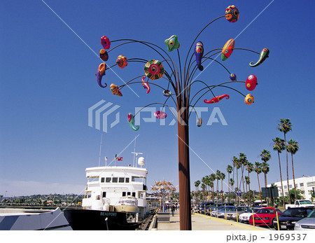 サンディエゴのビーチウオーク 1969537