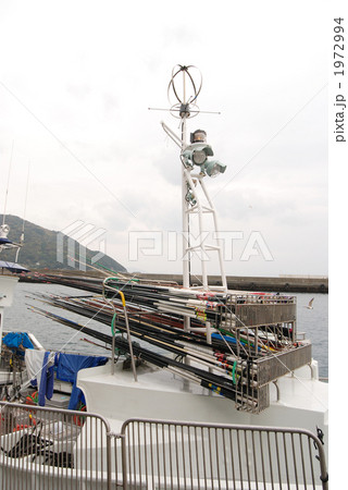 一本釣り鰹船の釣り竿 一本釣り鰹船の釣り竿 1972994