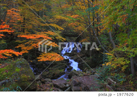 岐阜県　せせらぎ街道の風景 1977620