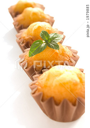 カップケーキ マドレーヌ 焼き菓子の写真素材
